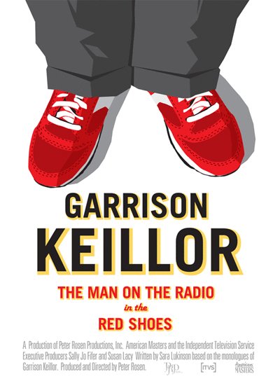 Poster of the movie Garrison Keillor: The Man on the Radio in the Red Shoes