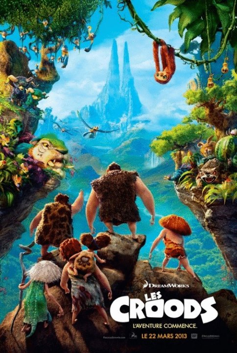 Poster of the movie Les Croods v.f.