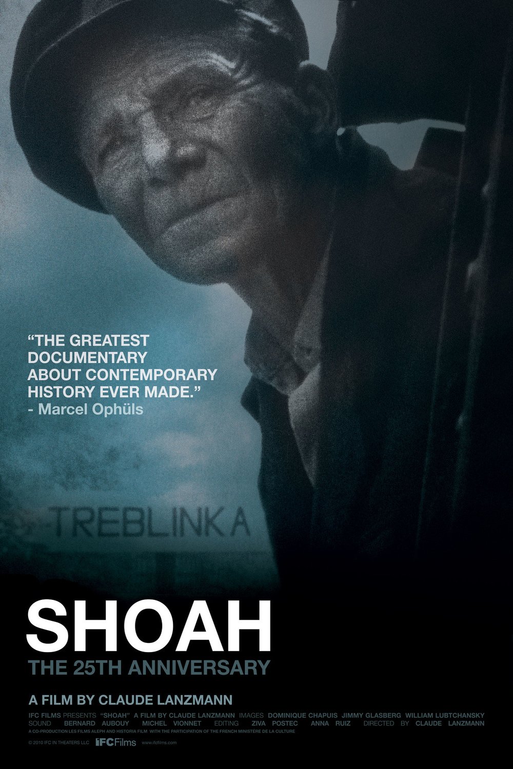 German poster of the movie Shoah