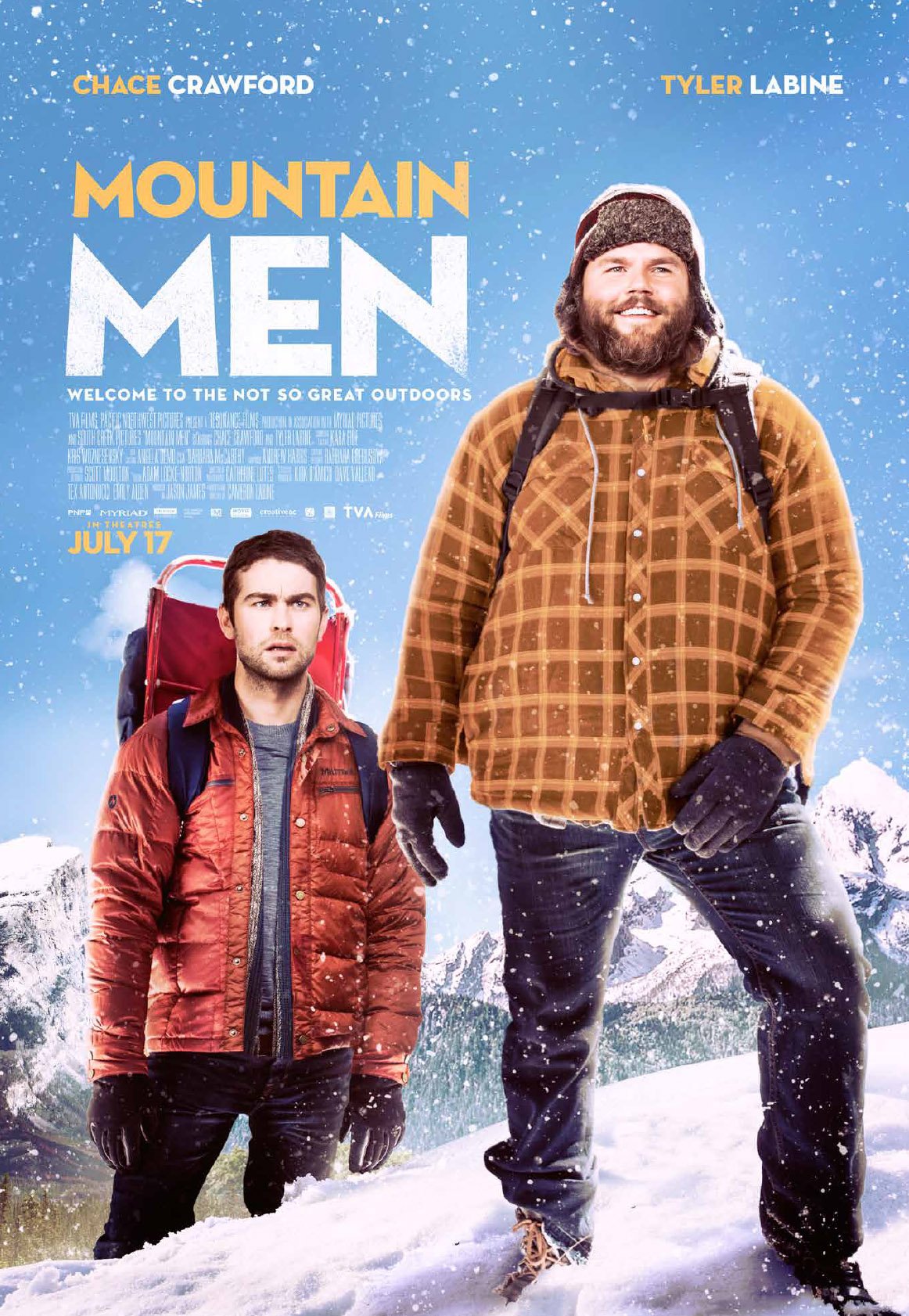 L'affiche du film Mountain Men
