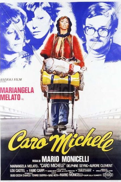 Italian poster of the movie Caro Michele