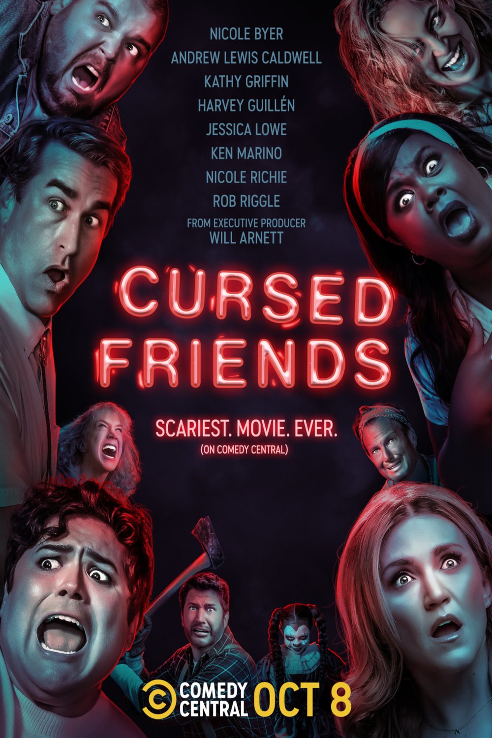 L'affiche du film Cursed Friends
