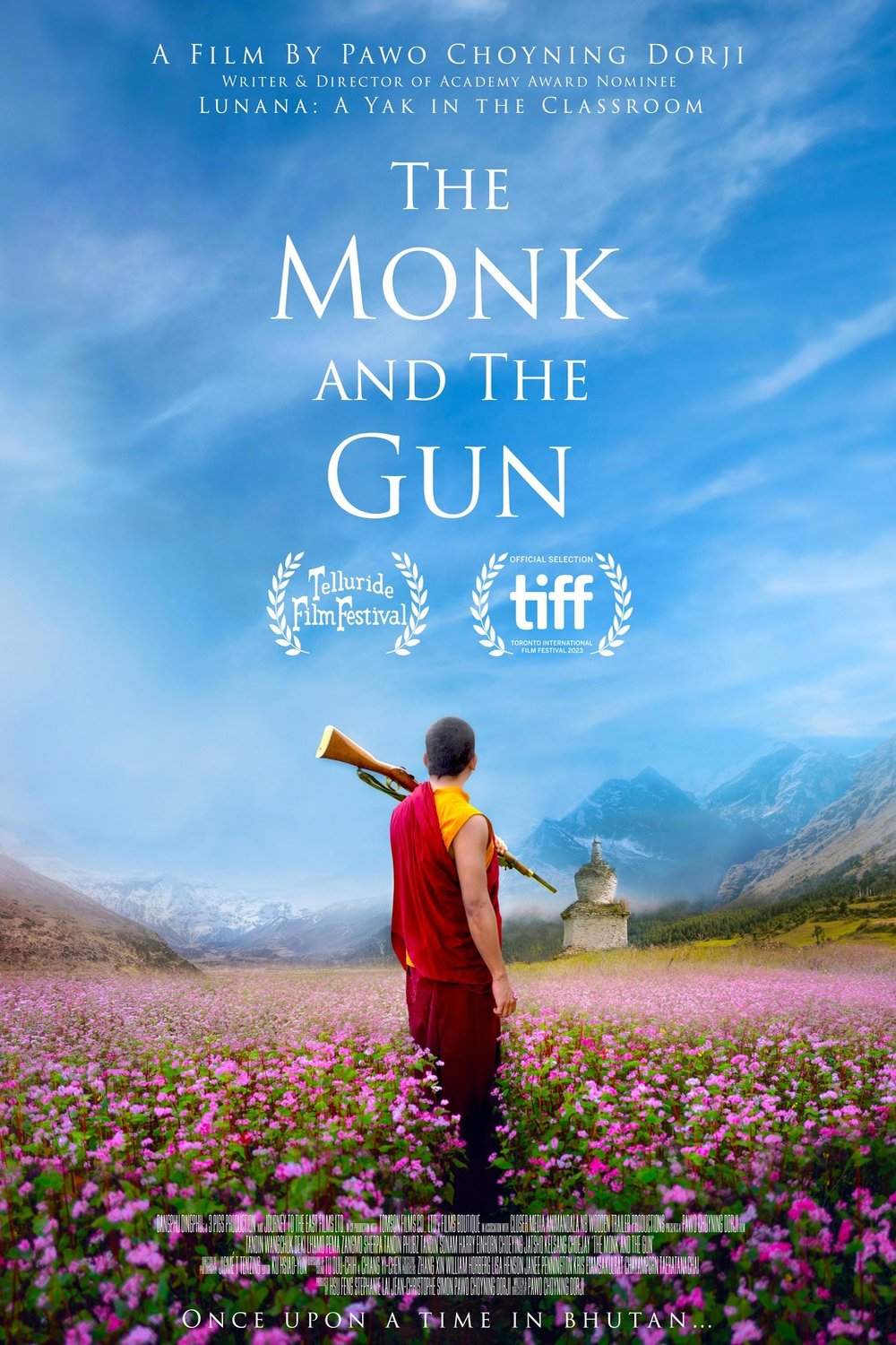 L'affiche du film The Monk and the Gun