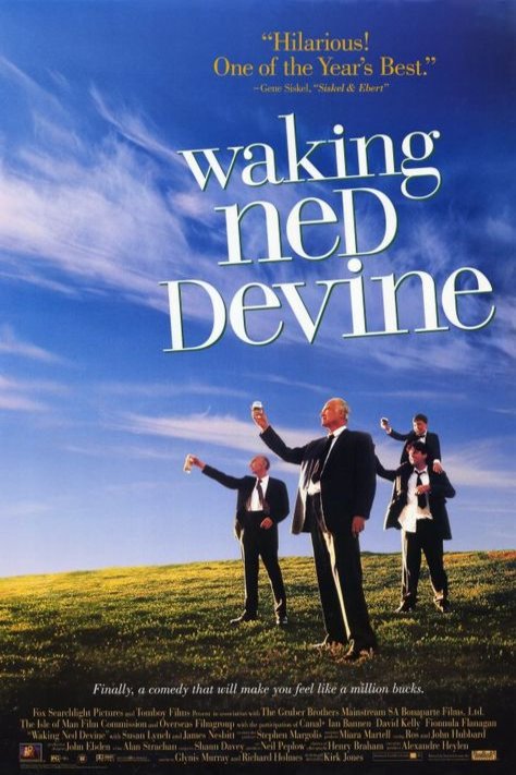 L'affiche du film Waking Ned Devine