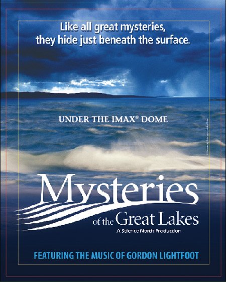 L'affiche du film Mysteries of the Great Lakes
