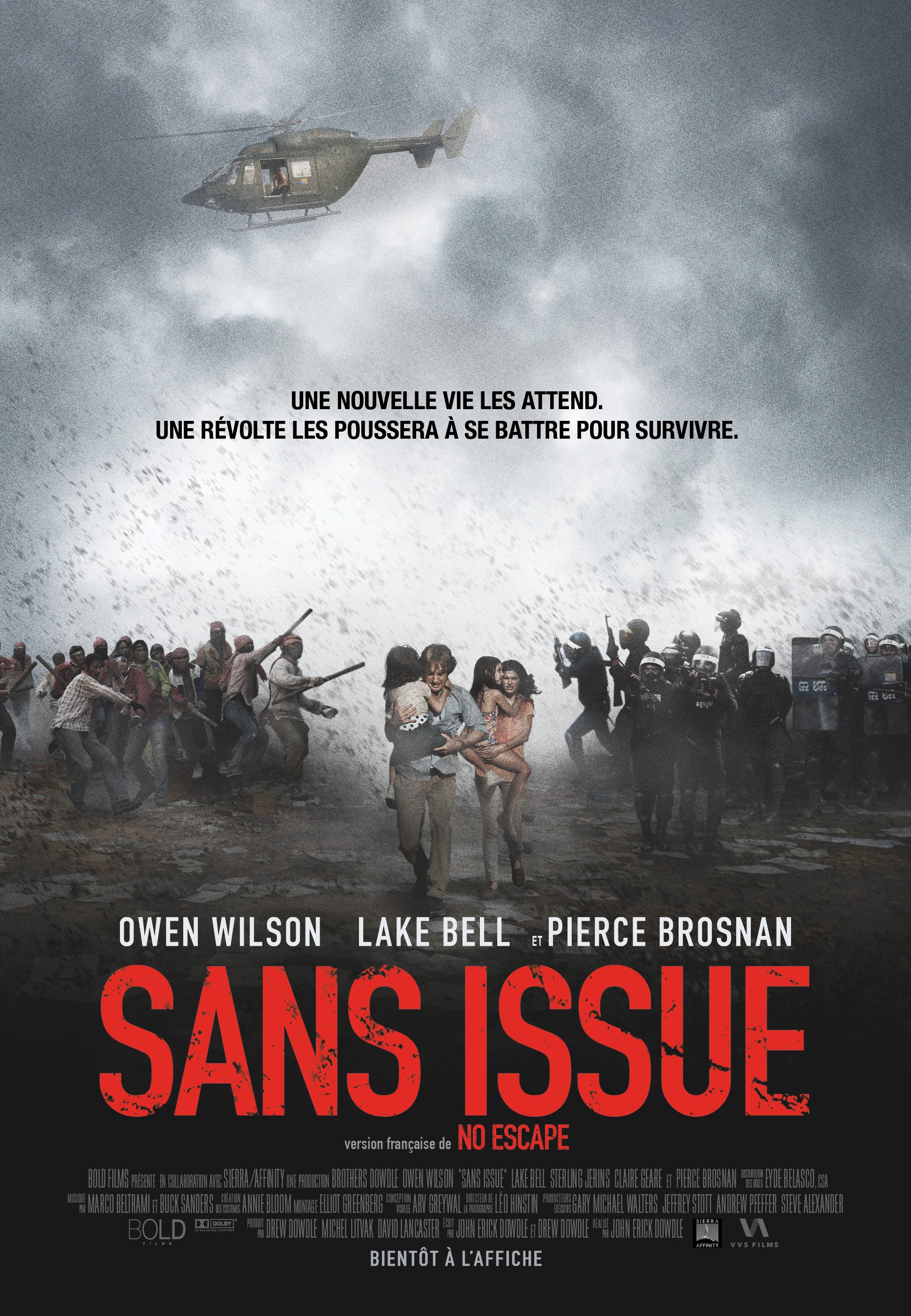 L'affiche du film Sans Issue