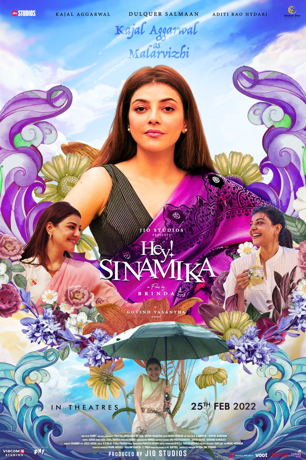 Tamil poster of the movie Hey Sinamika