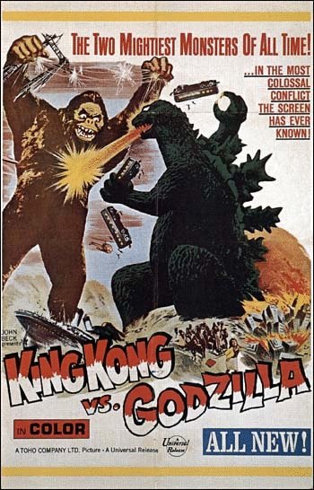 Poster of the movie King Kong vs. Godzilla