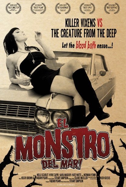 Poster of the movie El Monstro del mar!