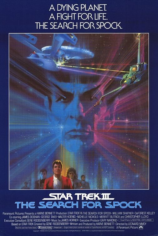 L'affiche du film Star Trek III: The Search for Spock