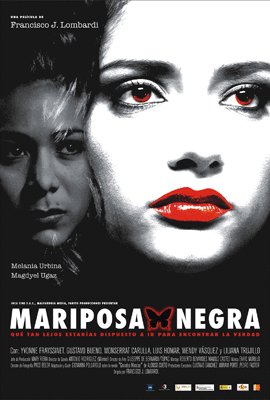 Spanish poster of the movie Black Butterfly