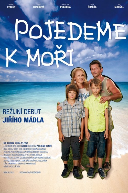 L'affiche originale du film Je Voudrais Voir la Mer en tchèque