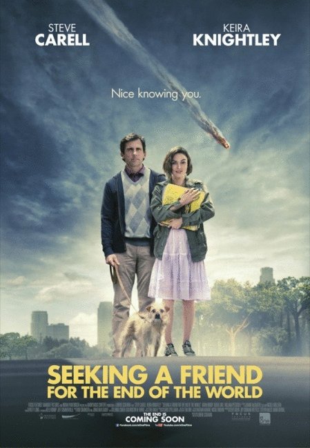 L'affiche du film Recherche ami pour partager fin du monde
