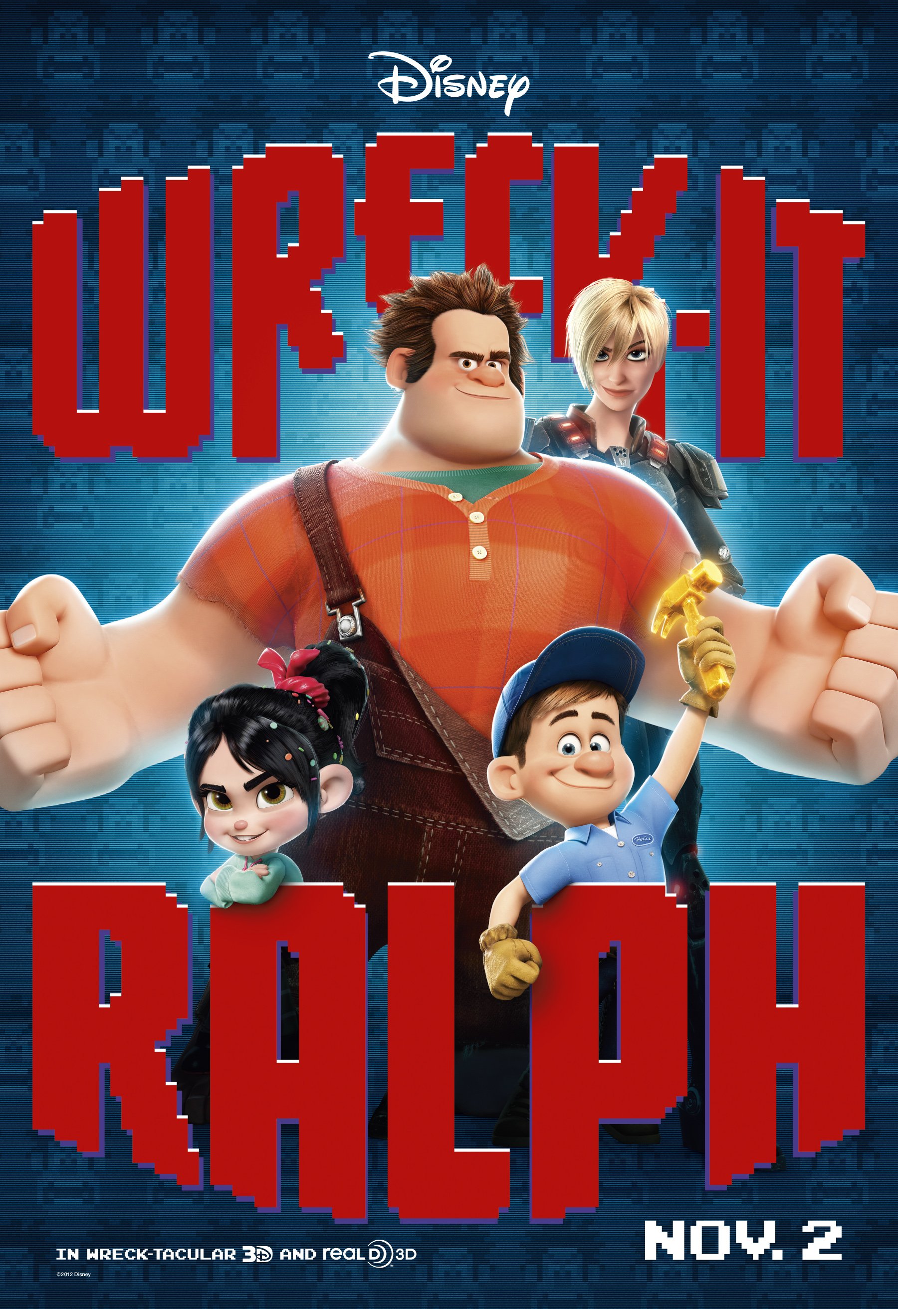 L'affiche du film Wreck-It Ralph