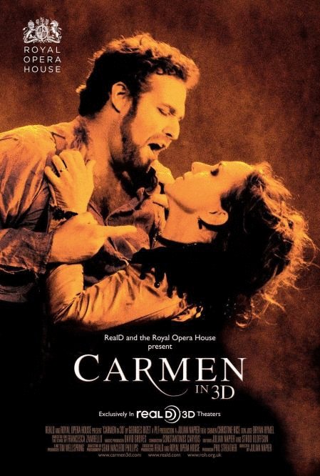 L'affiche du film Carmen 3D