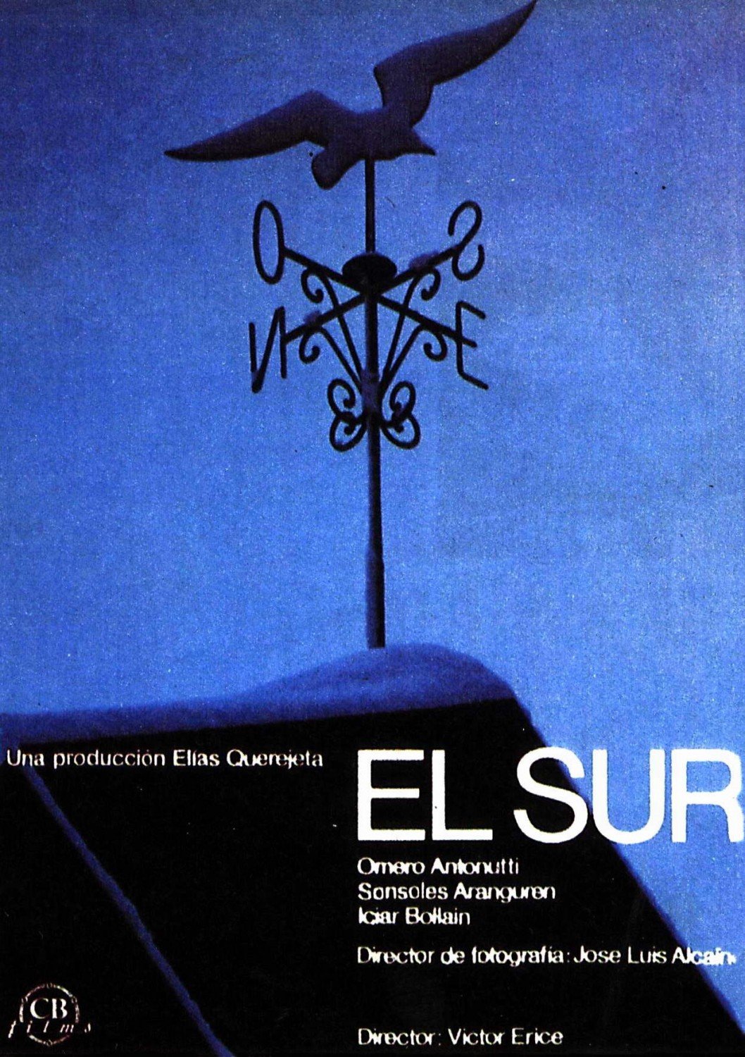 Spanish poster of the movie El Sur