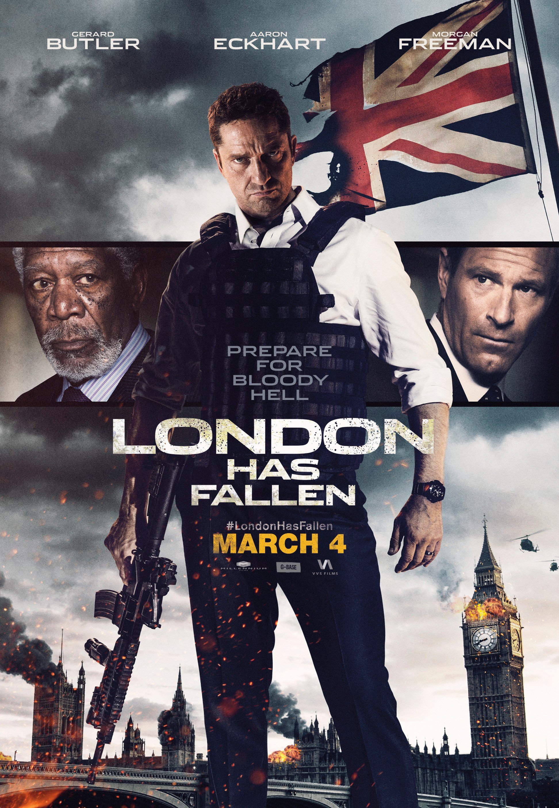 L'affiche du film London Has Fallen