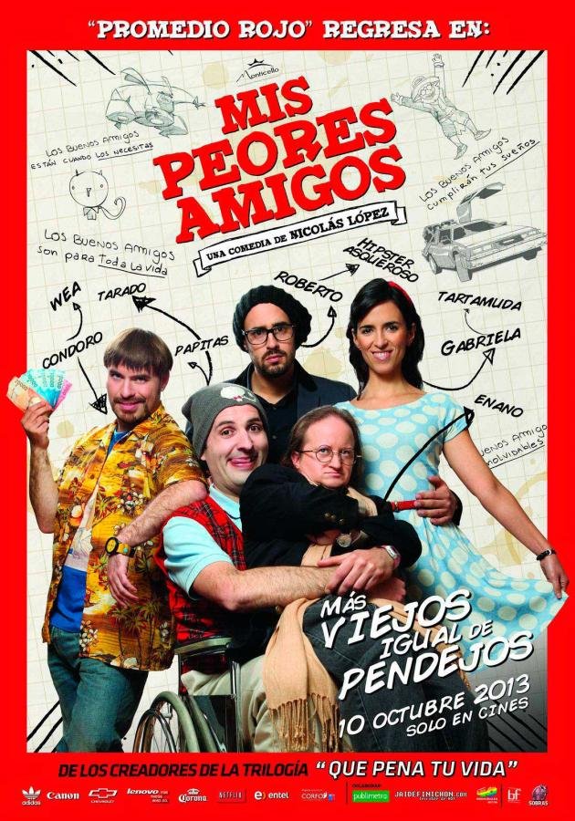 Spanish poster of the movie Best Worst Friends