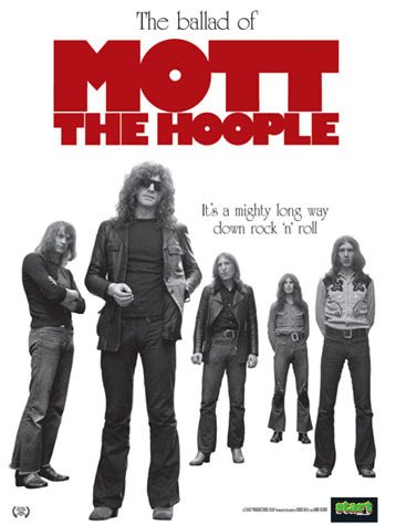L'affiche du film The Ballad of Mott the Hoople