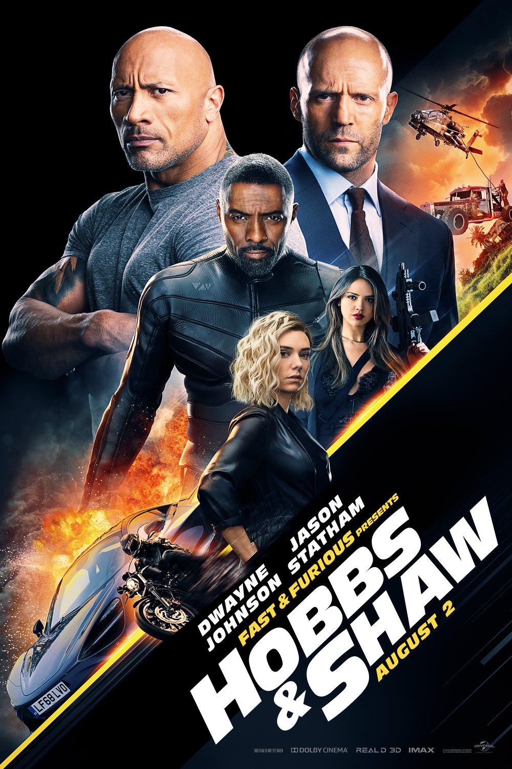 L'affiche du film Fast & Furious Presents: Hobbs & Shaw