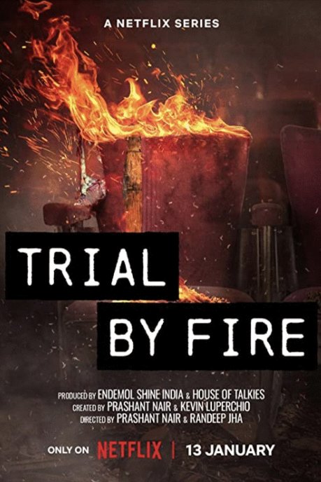 L'affiche originale du film Trial by Fire en Hindi