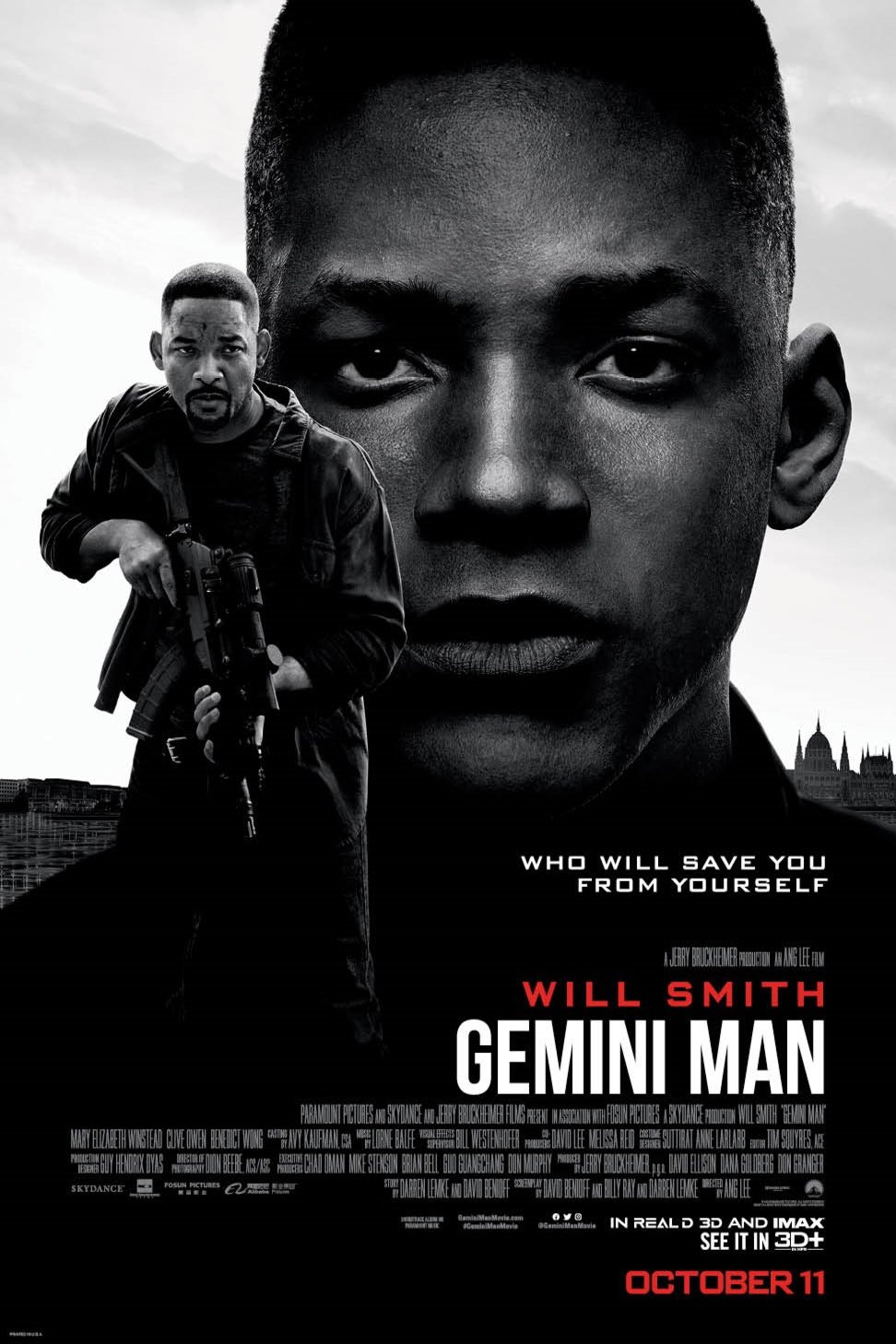 L'affiche du film Gemini Man