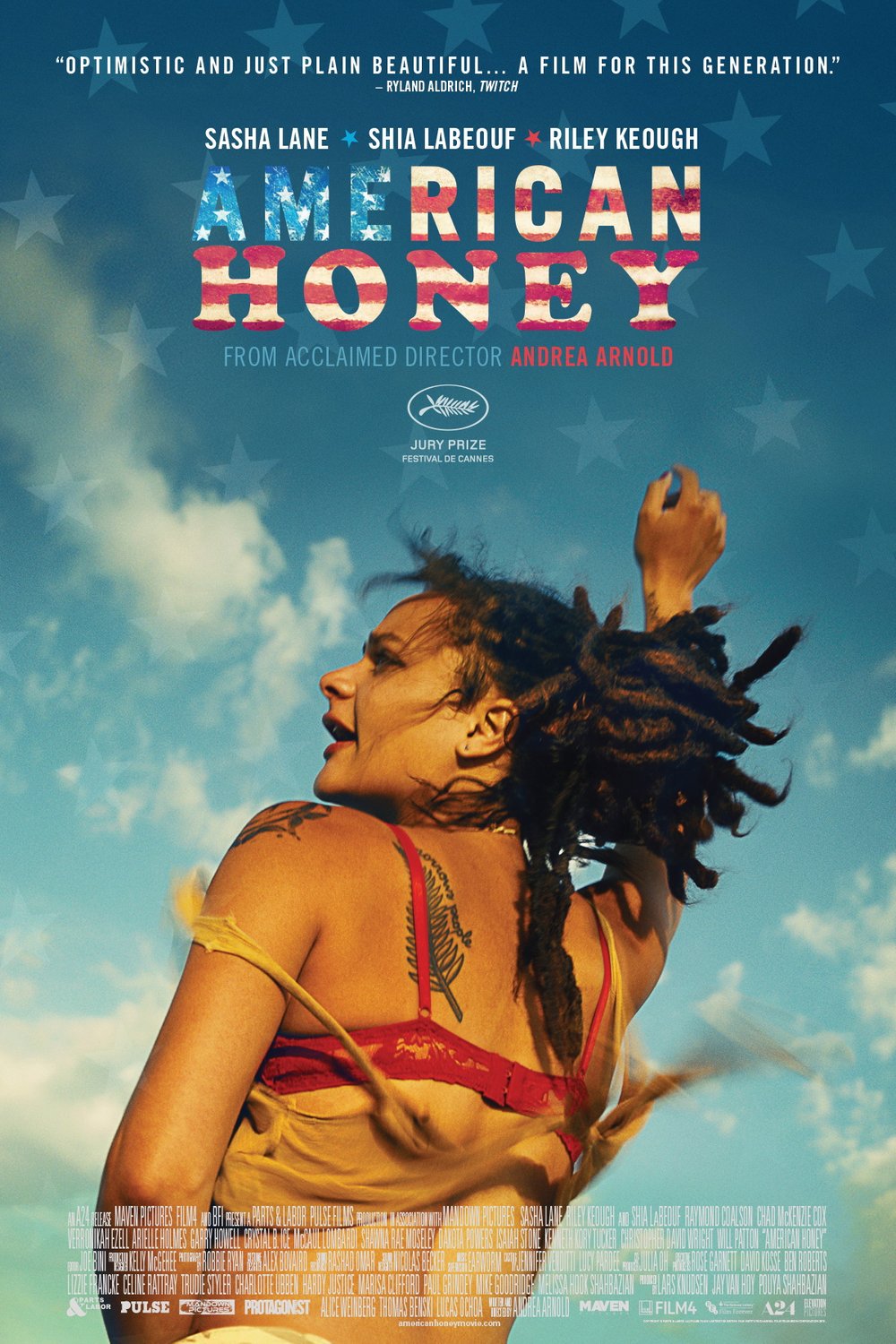 L'affiche du film American Honey