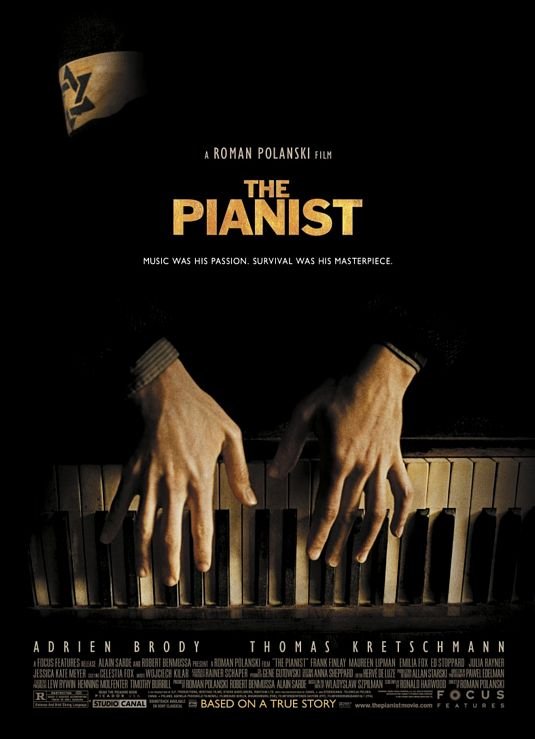 L'affiche du film Le Pianiste v.f.