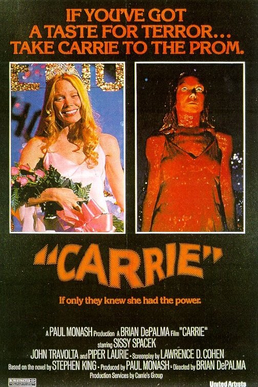 L'affiche du film Carrie