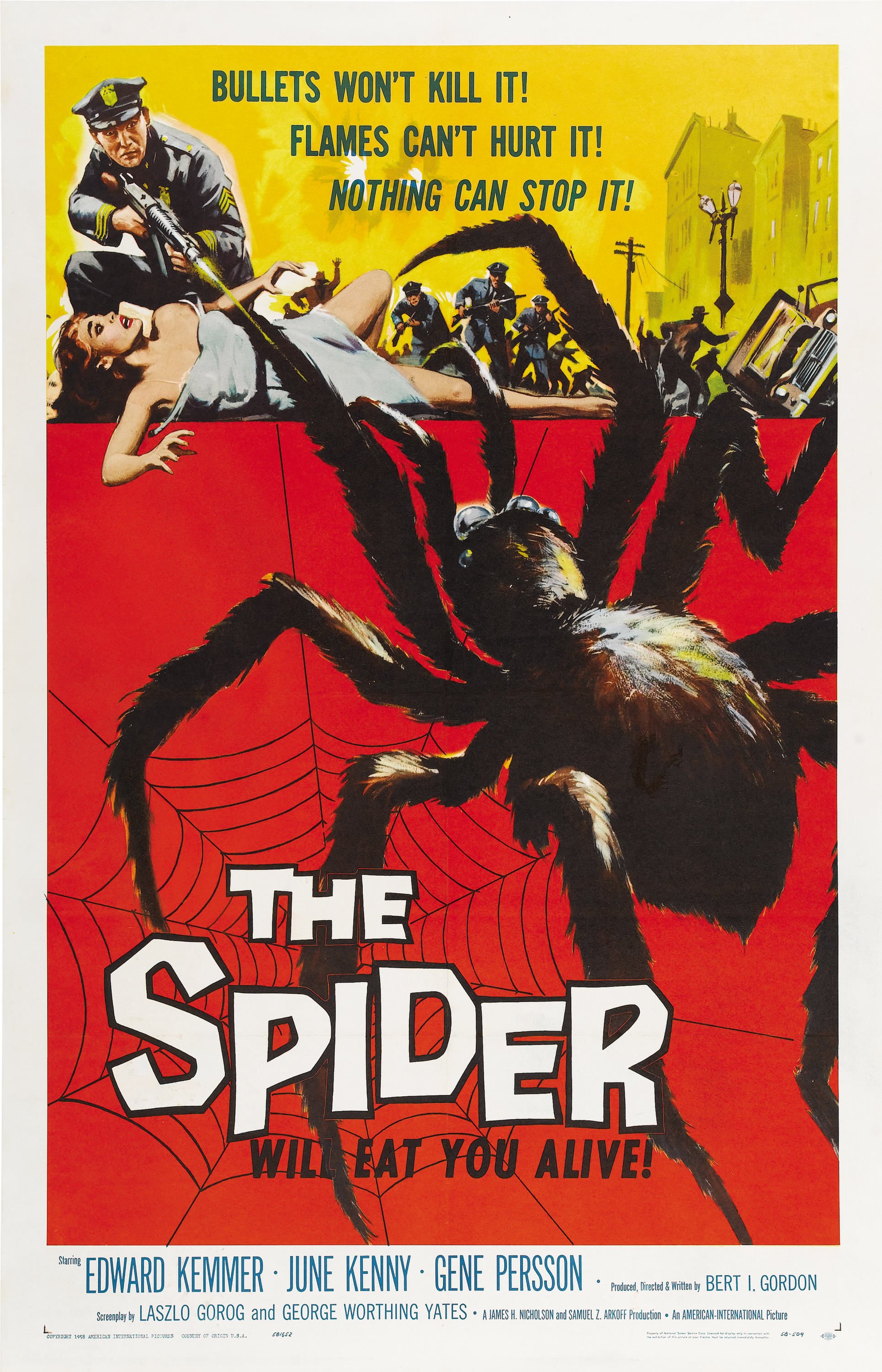 Poster of the movie Earth vs. the Spider