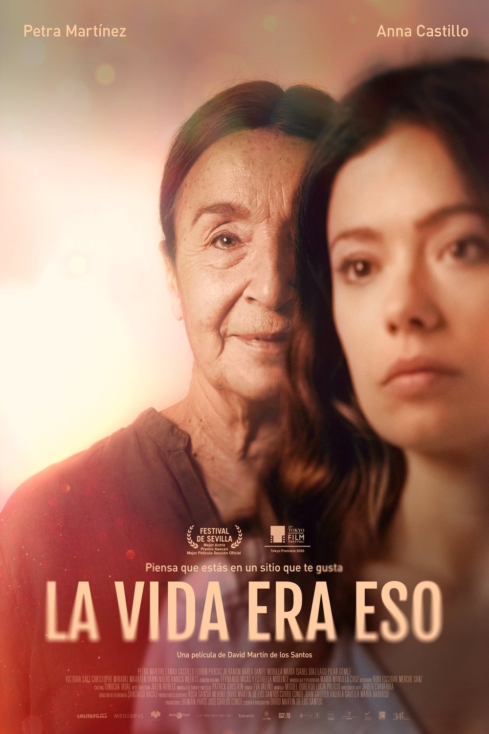 L'affiche originale du film La vida era eso en espagnol