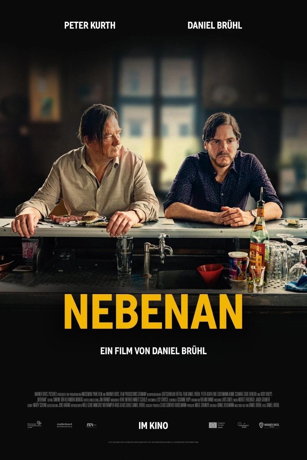German poster of the movie Nebenan
