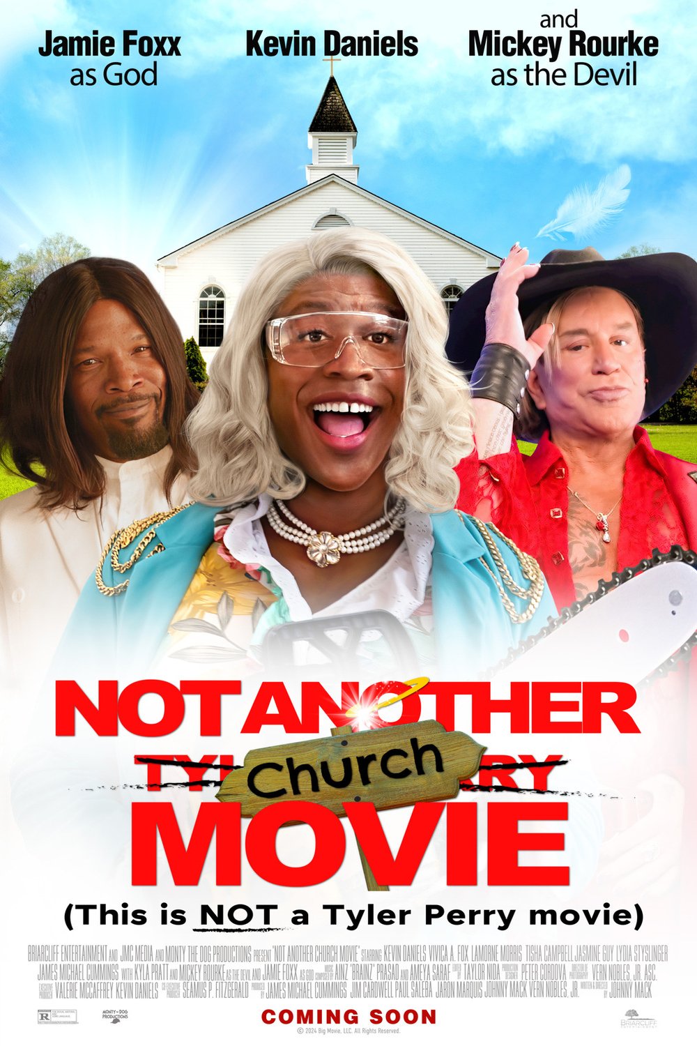L'affiche du film Not Another Church Movie