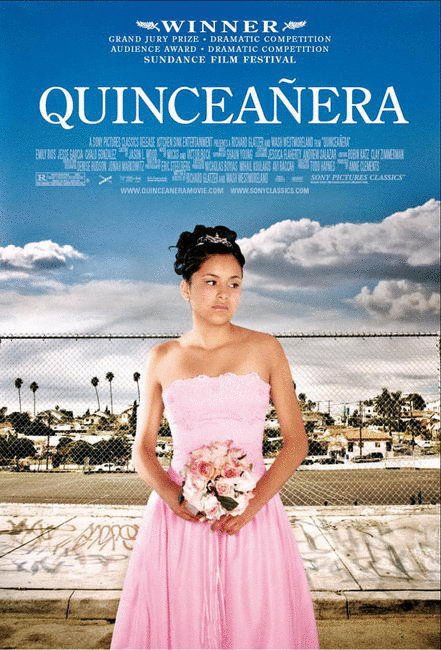 English poster of the movie Quinceañera