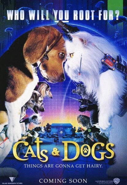 L'affiche du film Cats & Dogs