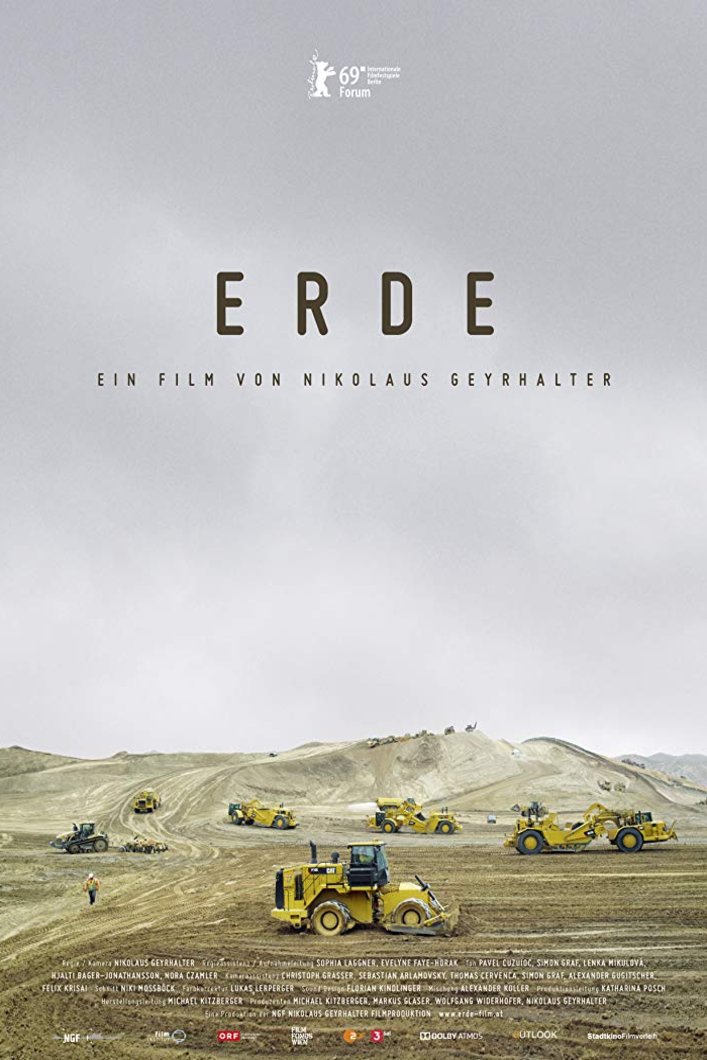 L'affiche originale du film Erde en allemand