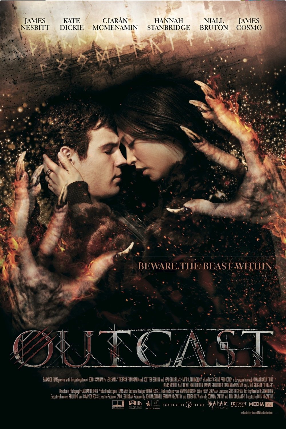 L'affiche originale du film Outcast en anglais