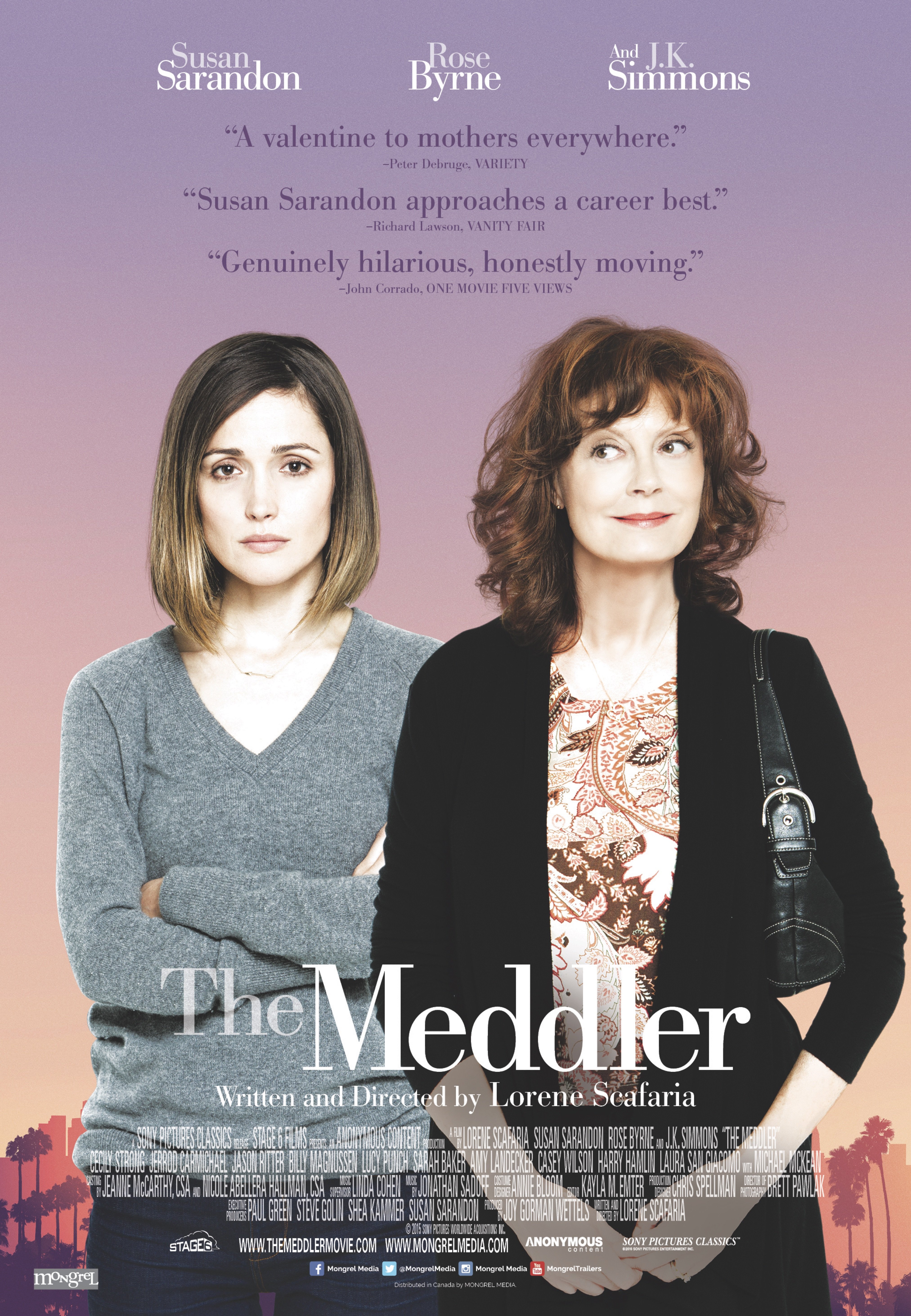 L'affiche du film The Meddler