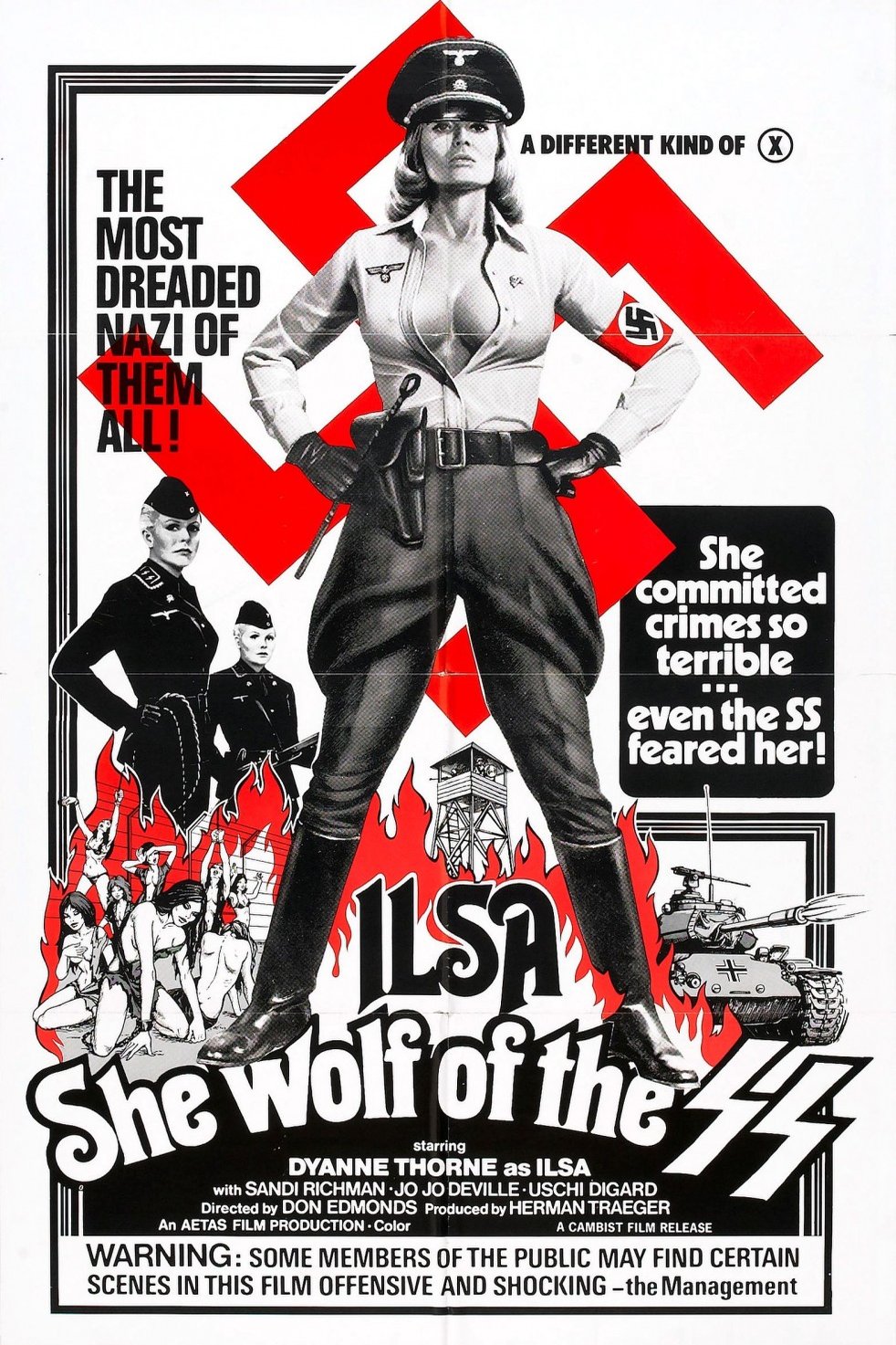 Poster of the movie Ilsa, She Wolf of the SS