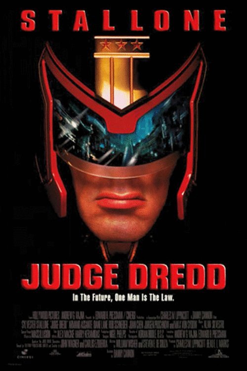 L'affiche du film Judge Dredd