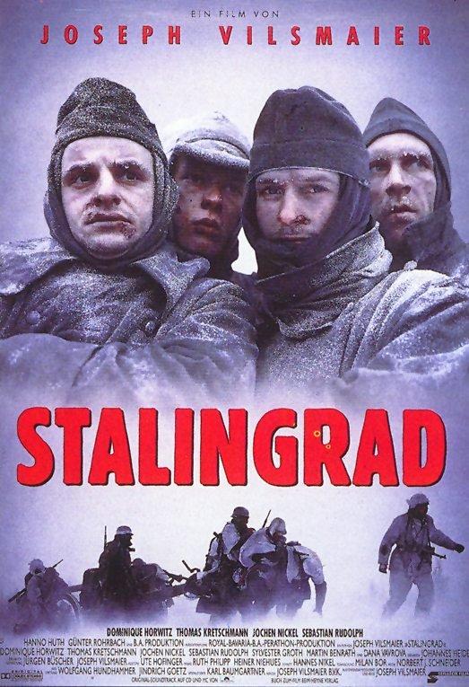 German poster of the movie Stalingrad