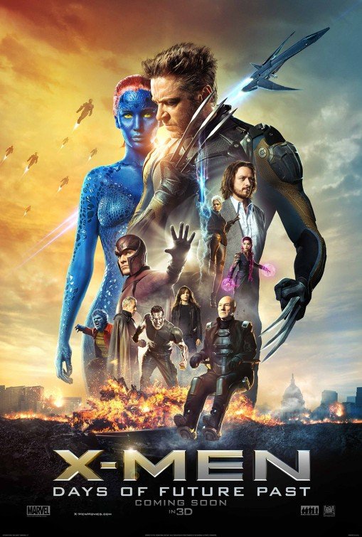 L'affiche du film X-Men: Jours d'un avenir passé