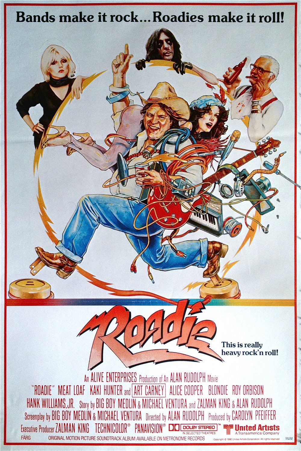 L'affiche du film Roadie