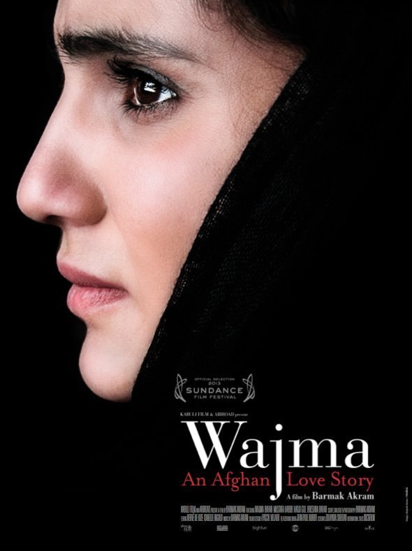 Persian poster of the movie Wajma, an Afghan Love Story