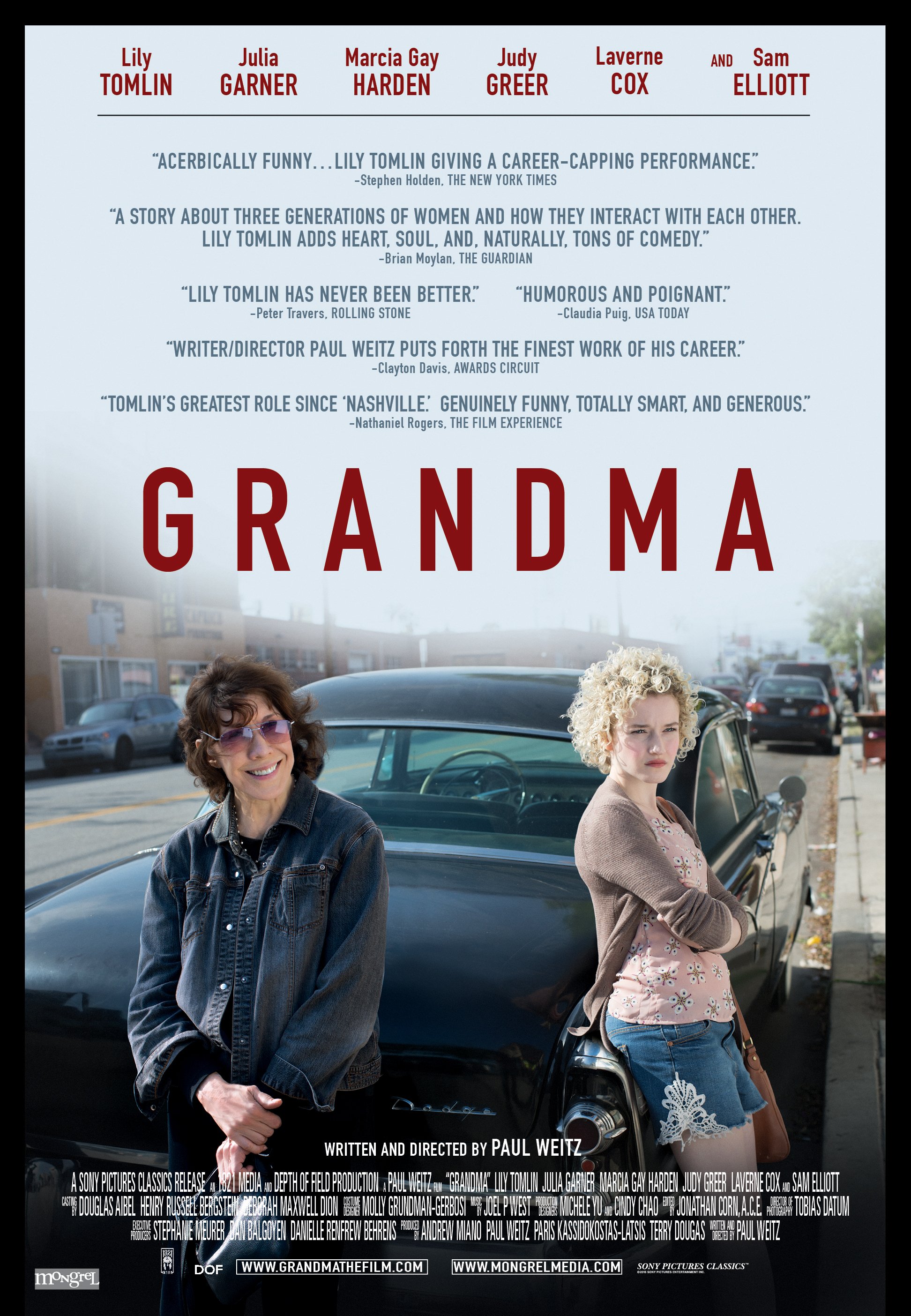 L'affiche du film Grandma