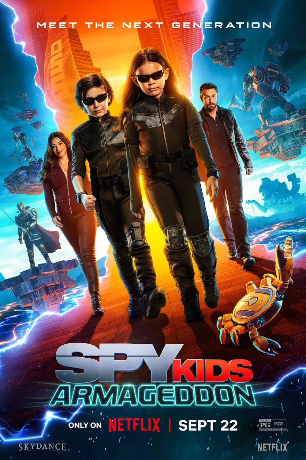 L'affiche du film Spy Kids: Armageddon