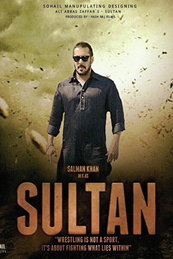 L'affiche originale du film Sultan en Hindi