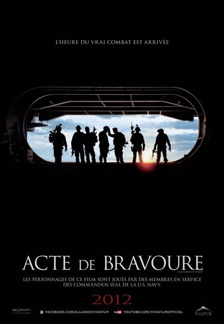 L'affiche du film Acte de bravoure