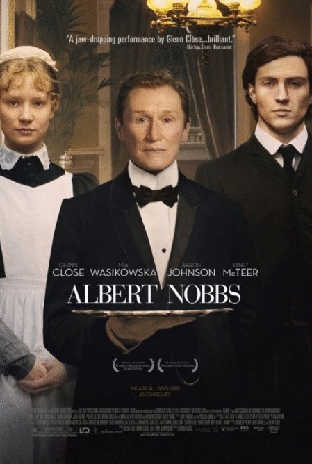 L'affiche du film Albert Nobbs v.f.