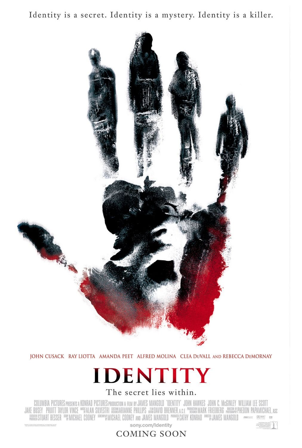 L'affiche du film Identité